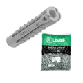 Bucha Usaf 8mm UTB1 - KIT 100 Peças