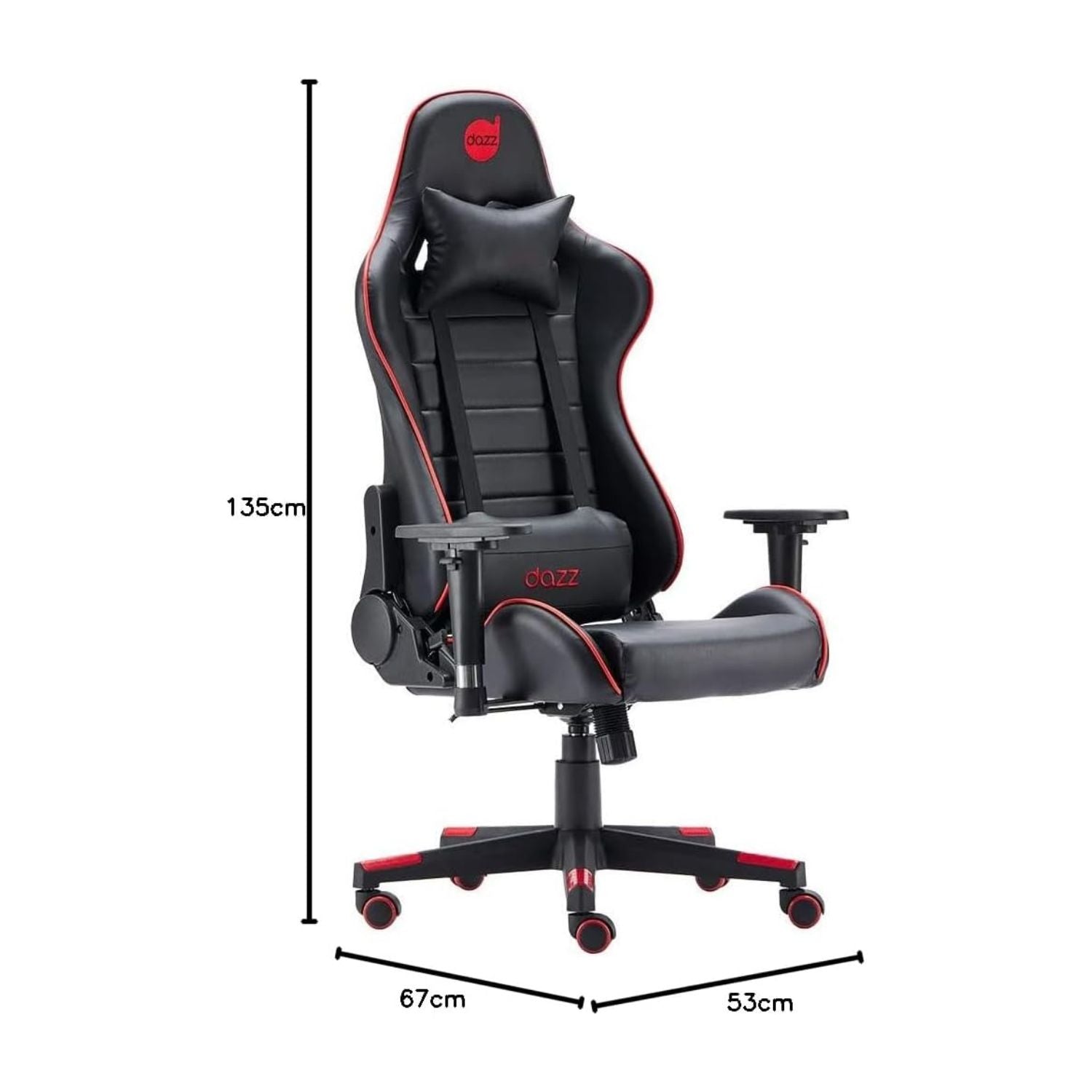 CADEIRA GAMER PRIME X V2 PRETO/VERMELHO