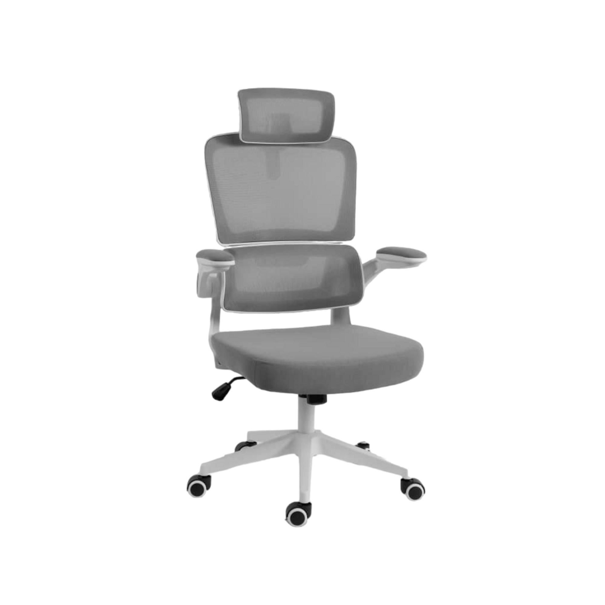 CADEIRA PRESIDENTE ESCRITÓRIO GIRATÓRIA FOX OFFICE Z411 CINZA