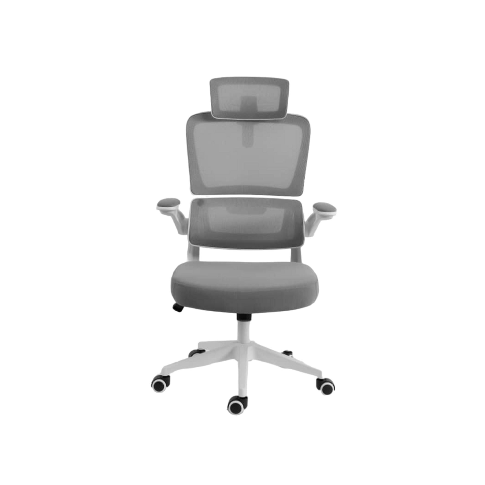 CADEIRA PRESIDENTE ESCRITÓRIO GIRATÓRIA FOX OFFICE Z411 CINZA