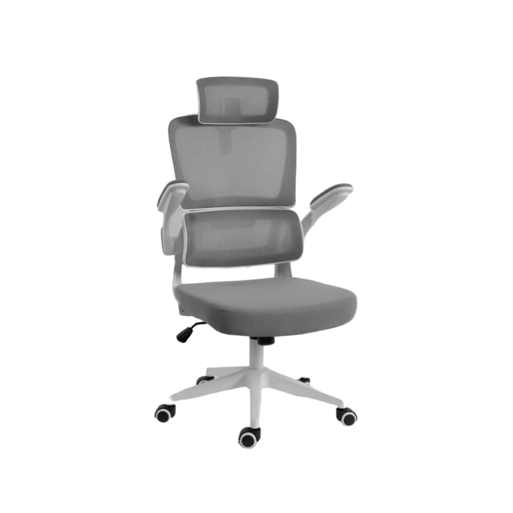 CADEIRA PRESIDENTE ESCRITÓRIO GIRATÓRIA FOX OFFICE Z411 CINZA