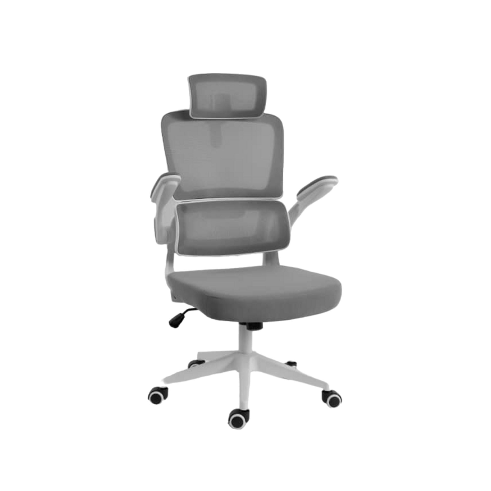 CADEIRA PRESIDENTE ESCRITÓRIO GIRATÓRIA FOX OFFICE Z411 CINZA