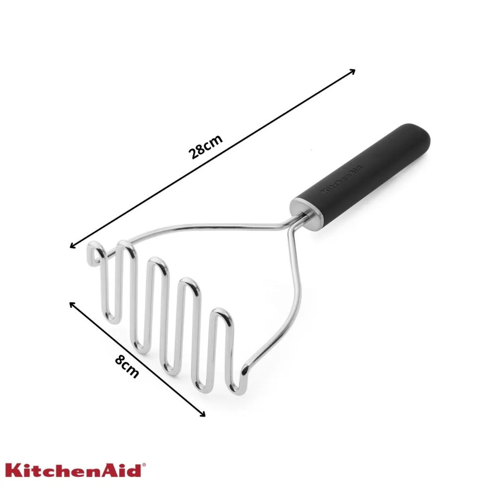 Amassador Batata Inox Cozinha Profissional Preto KitchenAid