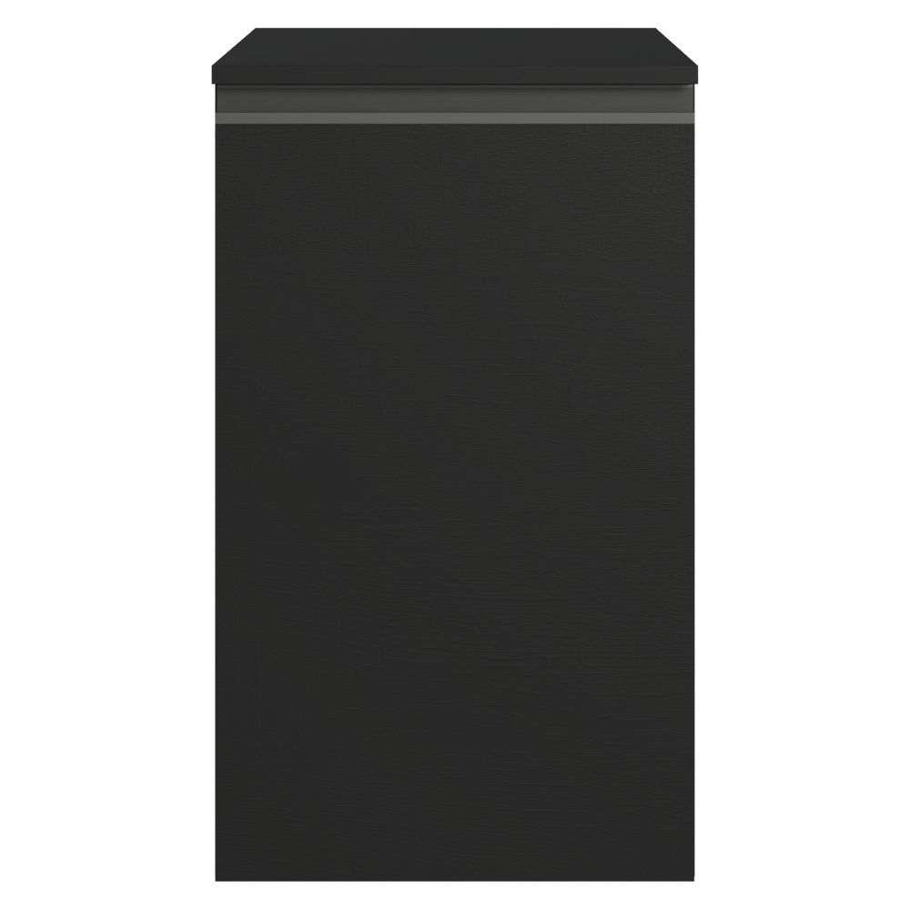 Balcão de Cozinha 40 cm 1 Porta Suspenso Preto Nice Madesa