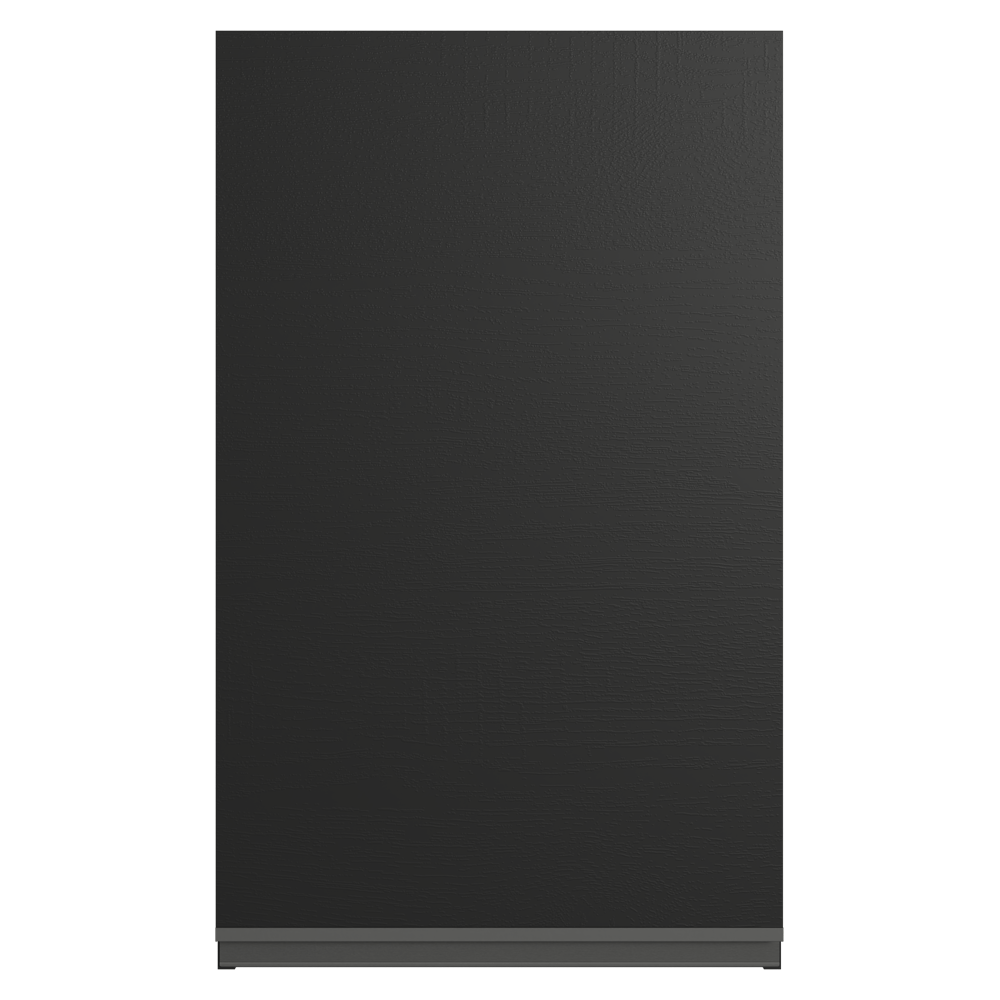 Armário Aéreo 40 cm 1 Porta Preto Nice Madesa