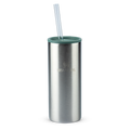 Can Cooler Slim com canudo Stainless Steel Shale | 296ML