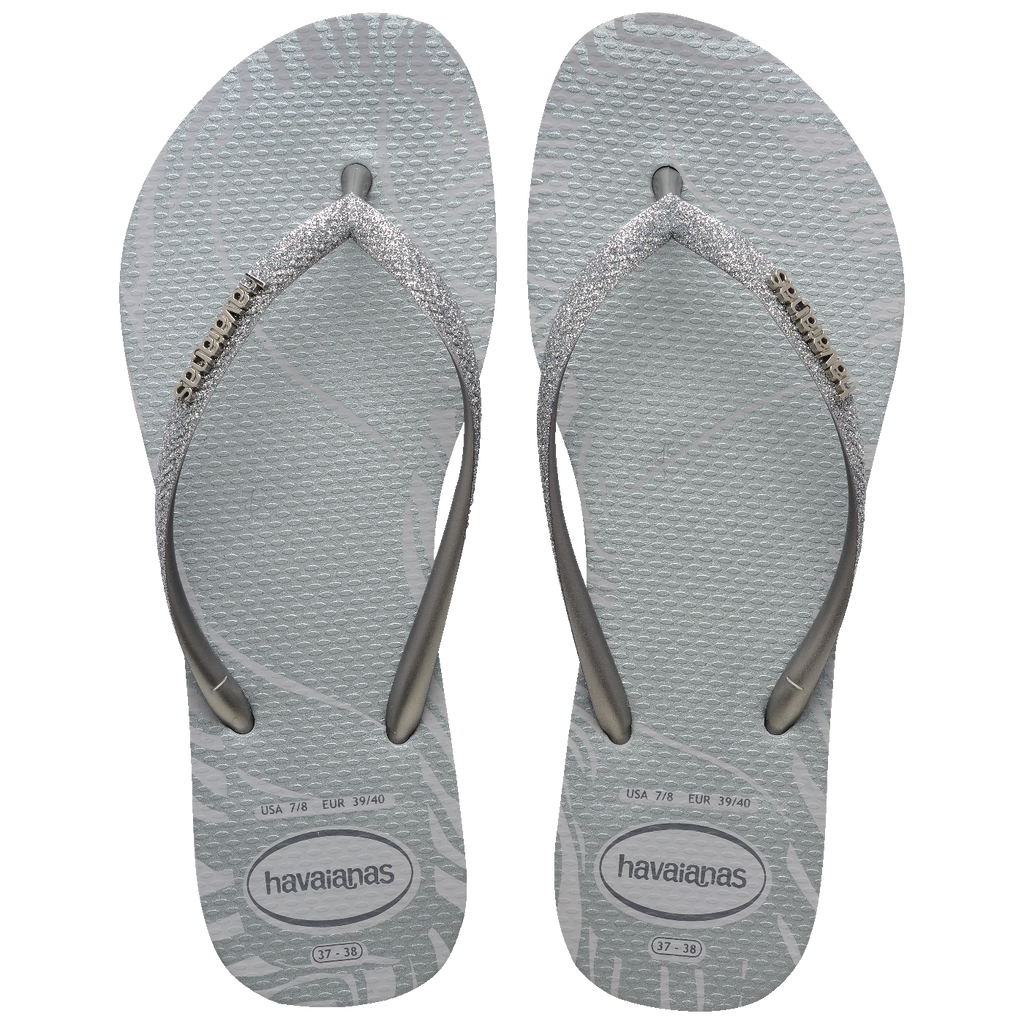 Chinelo Havaianas Slim Glitter Edge