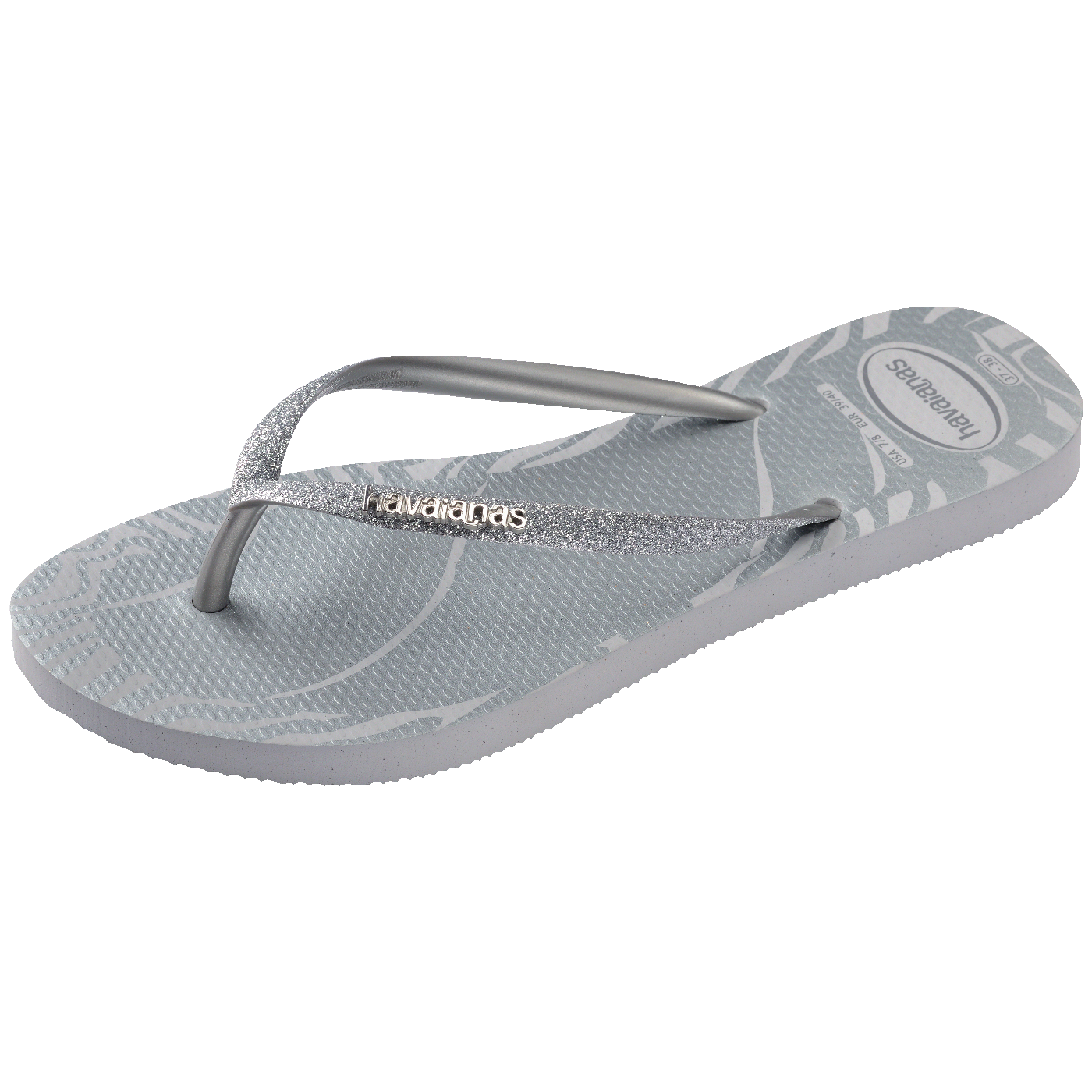 Chinelo Havaianas Slim Glitter Edge