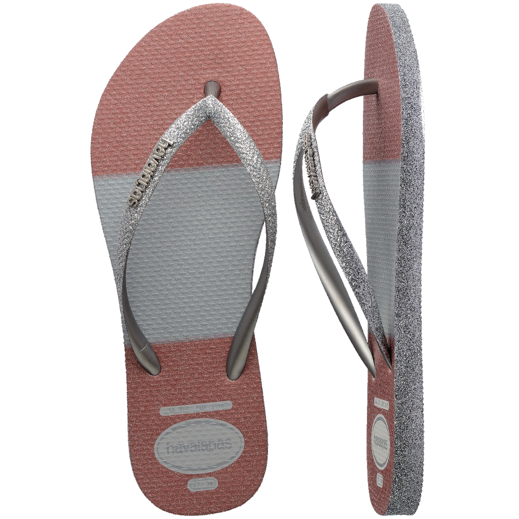 Chinelo Havaianas Slim Glitter Glam