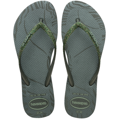 Chinelo Havaianas Slim Glitter Edge