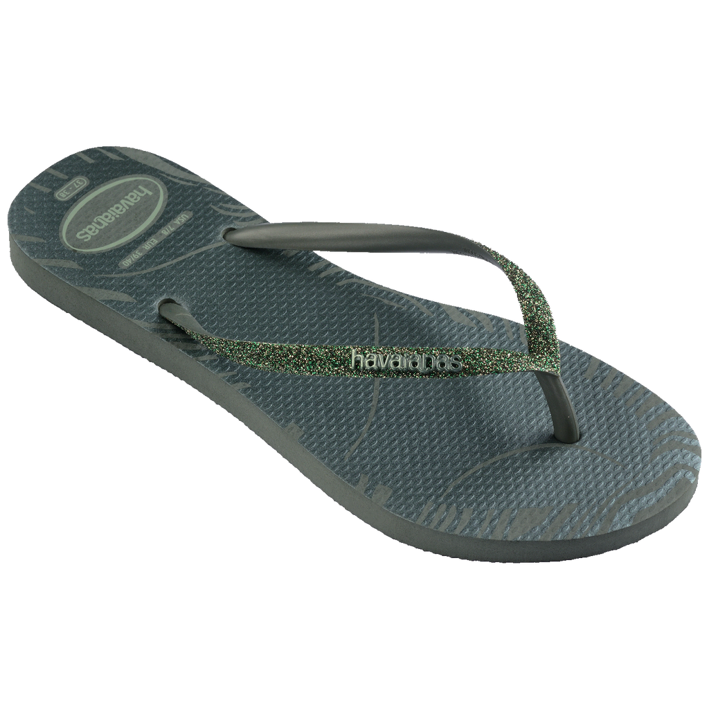 Chinelo Havaianas Slim Glitter Edge