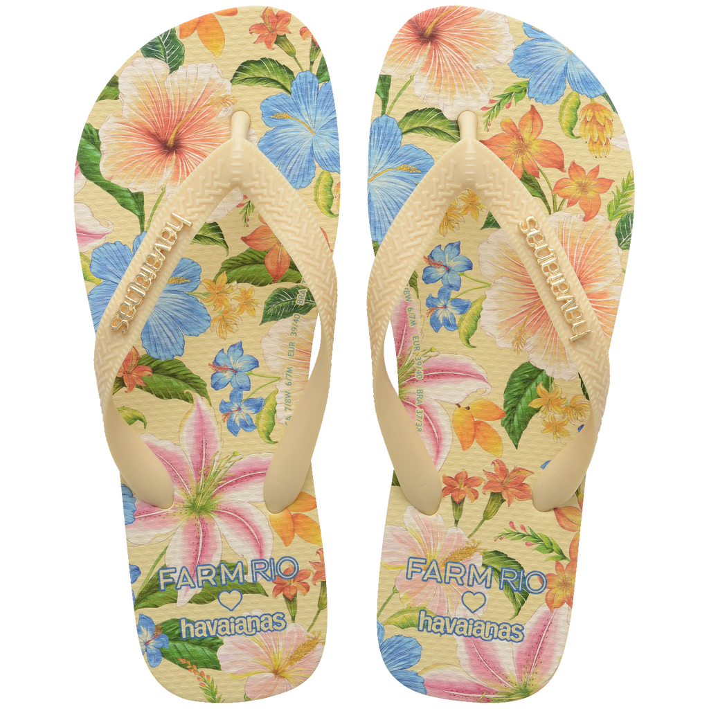 Chinelo Havaianas Farm Flor de Praia
