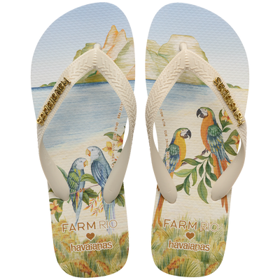 Chinelo Havaianas Farm Rio Antigo