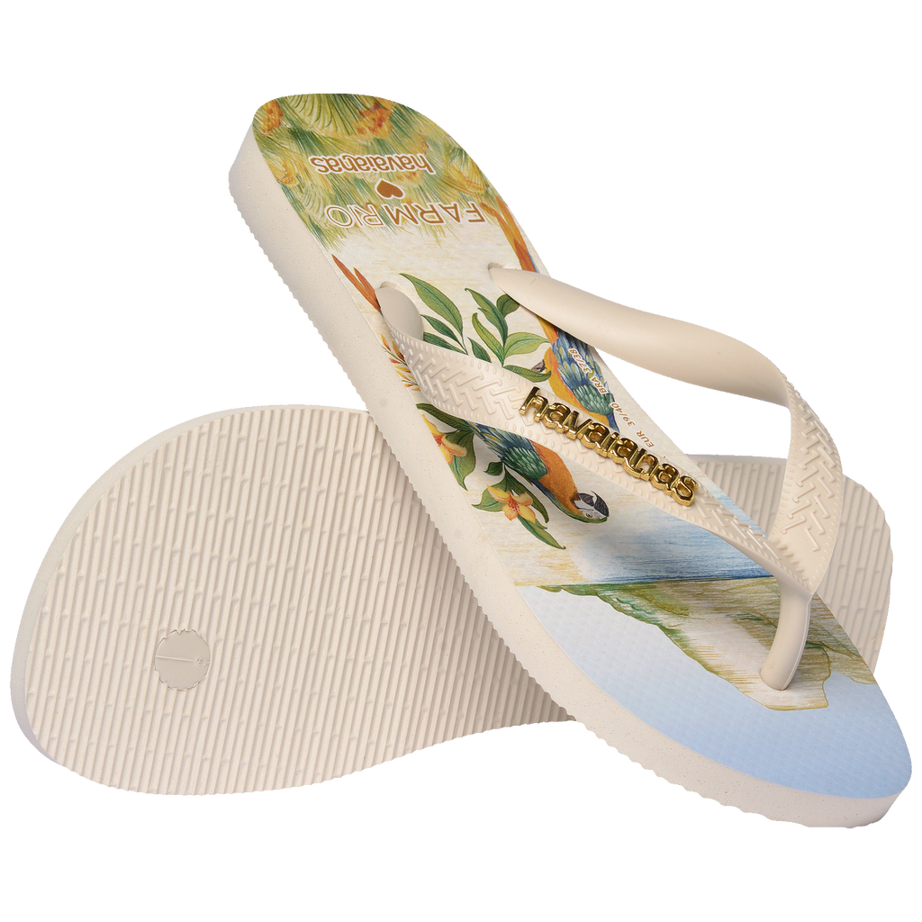 Chinelo Havaianas Farm Rio Antigo
