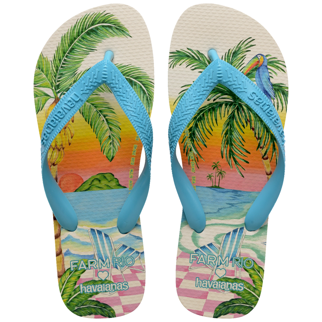 Chinelo Havaianas Farm Paisagem Solar