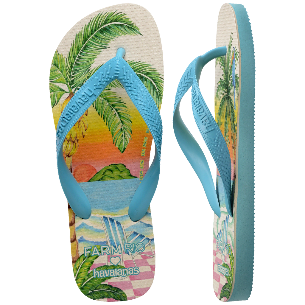 Chinelo Havaianas Farm Paisagem Solar