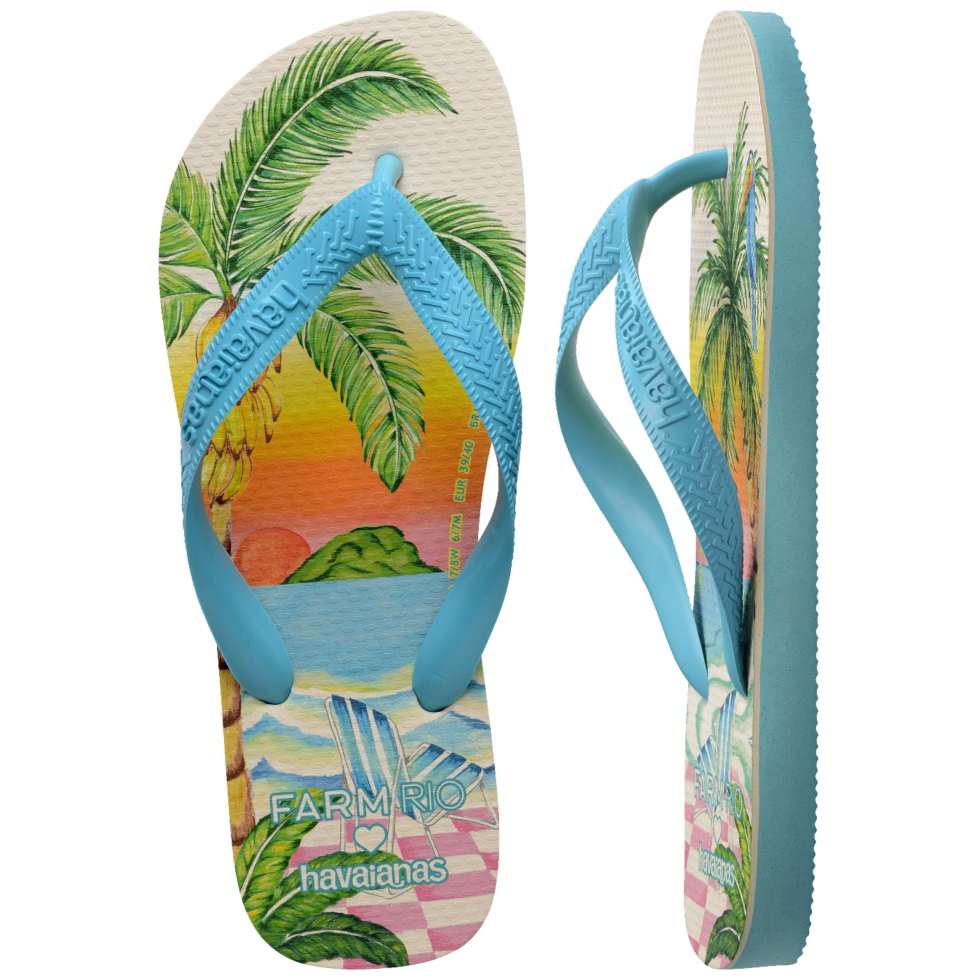 Chinelo Havaianas Farm Paisagem Solar