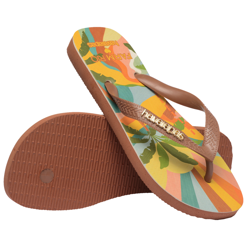 Chinelo Havaianas Farm Paisagem Carioca