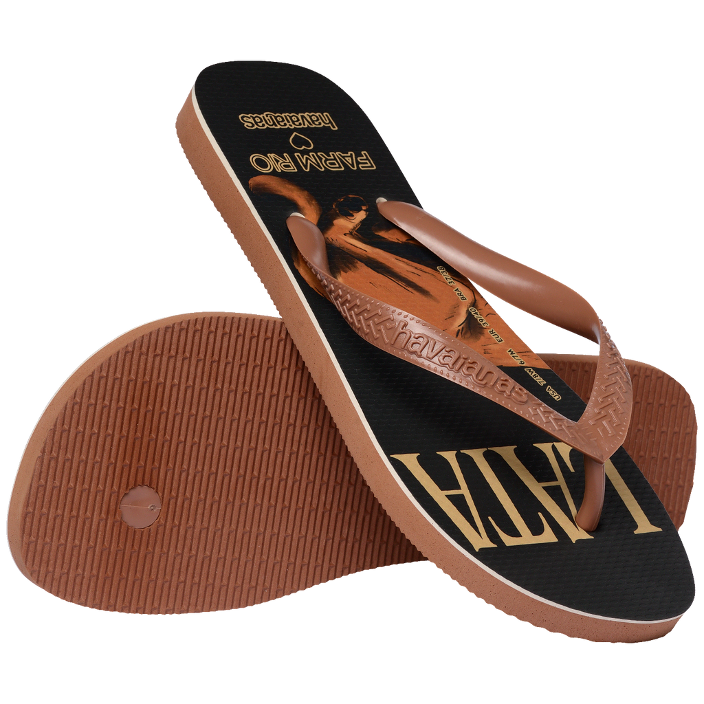 Chinelo Havaianas Farm Vira Lata