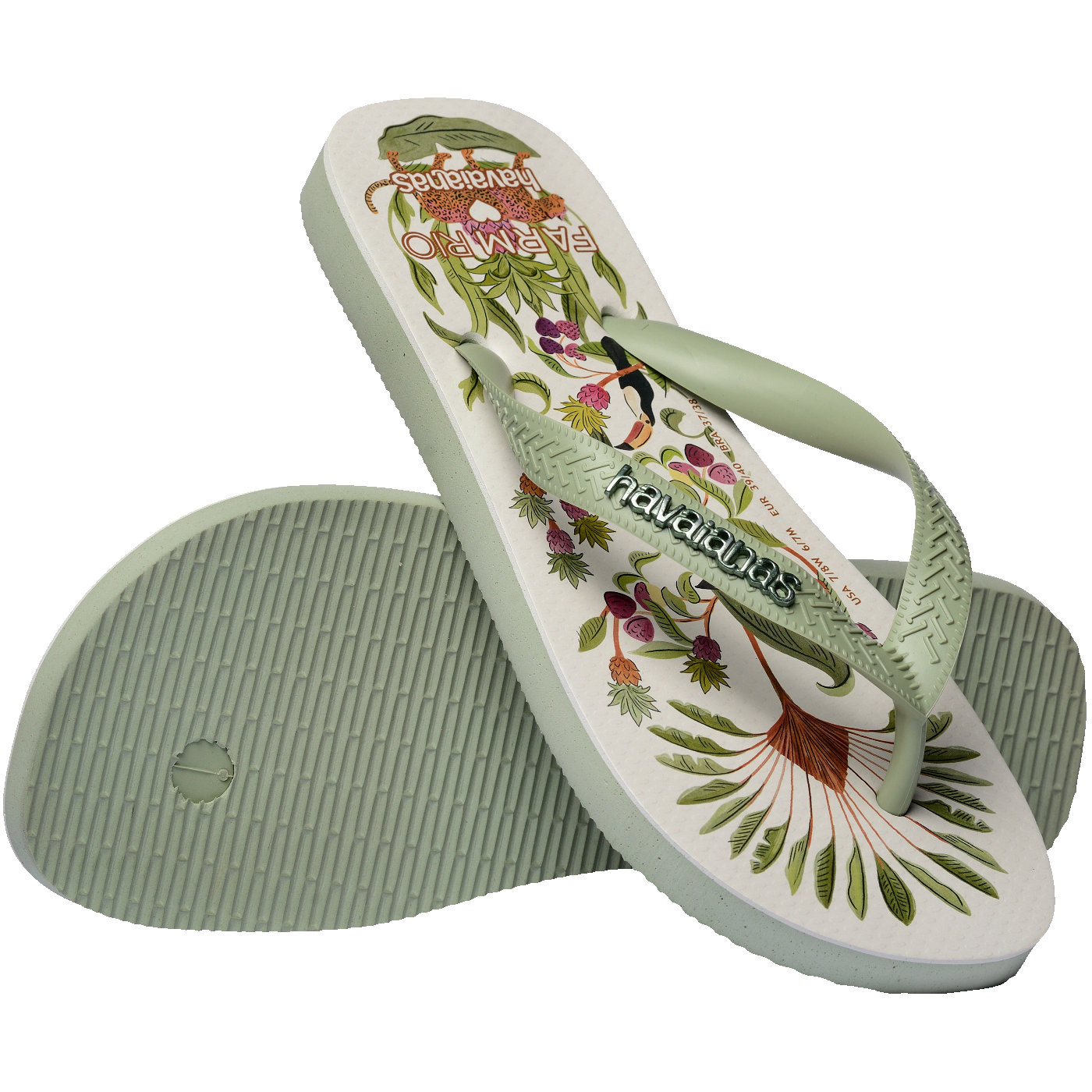 Chinelo Havaianas Farm Floresta Doce