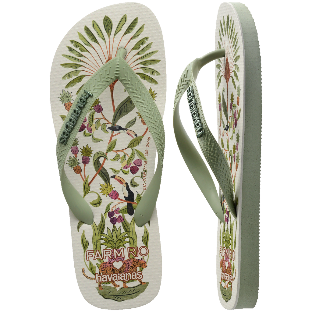 Chinelo Havaianas Farm Floresta Doce